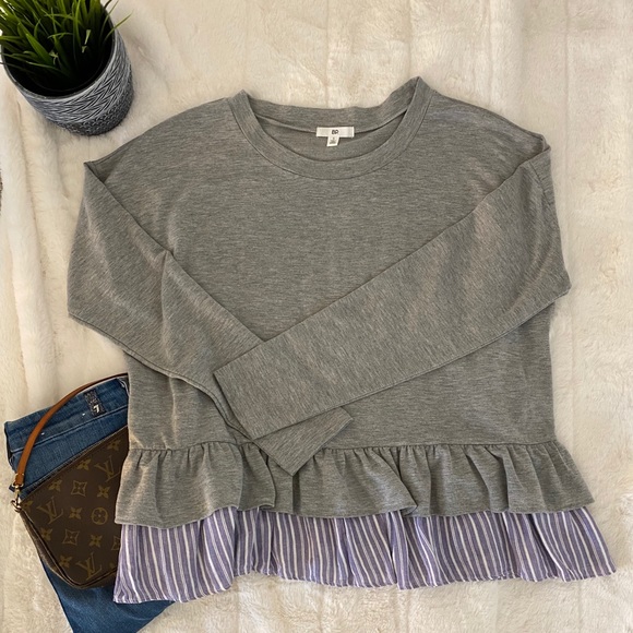 Nordstrom Tops - ⬇️Nordstrom BP. layered sweatshirt size small
